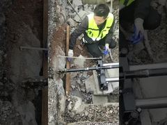 Rig pengeboran horizontal mikro