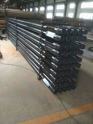 25FT 114mm Diameter Water Well Drill Pipe Baja Tinggi Kelas las gesekan, hitam atau biru