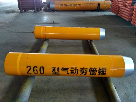 ISO9001 Kuning Pneumatic Pipe Ramming Hammer BH260 Diameter Luar 260mm