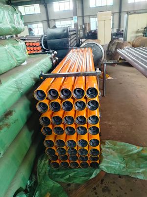 Pipa Bor Baja Karbon 8.56mm Konstruksi Dinding Ganda Kokoh OD 73/76/89mm Hitam/Biru