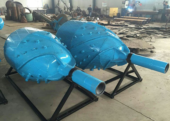 Reamer Fluted Tanah Lunak Putar Bawaan 600mm HDD / Reamer Barrel HDD