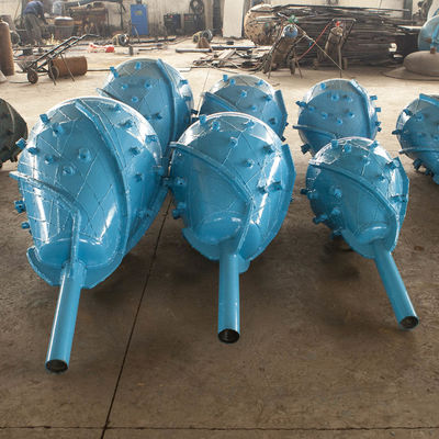 Reamer Bergelombang Plastik dan Baja, Pengeboran Reaming Belakang Putar 650mm