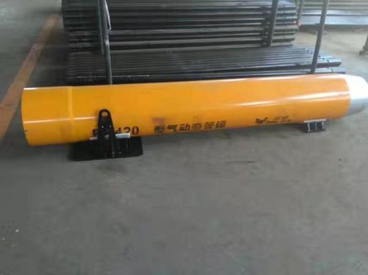 BH420 Pneumatic Pipe Ramming Hammer Impact Force 800T 2,8m Panjang Kuning