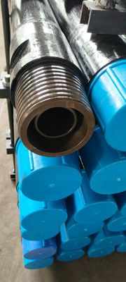 Hitam / Biru E75 Double Wall Drill Pipe 3m / 4.5m / 6m Panjang
