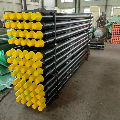 Kekuatan tinggi 25ft Air Well Drill Pipe 42crmo Joint Material 4.5 "