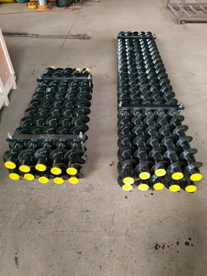 185kg Double Wall Carbon Steel Drill Pipe 76-219mm OD Set Untuk Pengeboran Rig