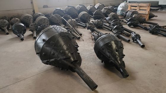 Korosi tahan HDD Reamer Kembali Reaming Pengeboran lubang pembuka trenchless Instrumen pengeboran arah