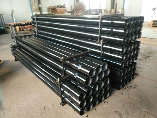 4IF Tipe Thread DTH Heavy Double Wall Drill Pipe Panjang 6m